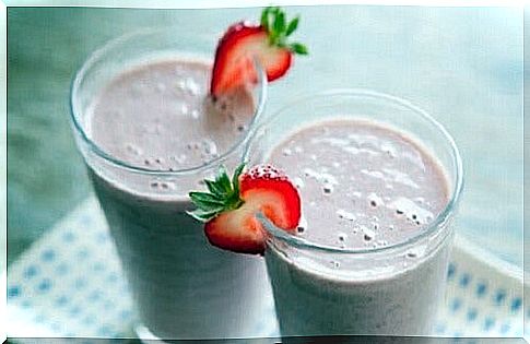 strawberry smoothie