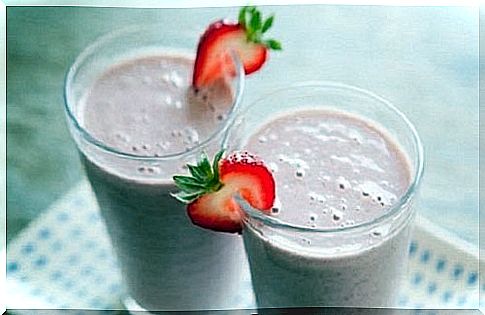 strawberry smoothie