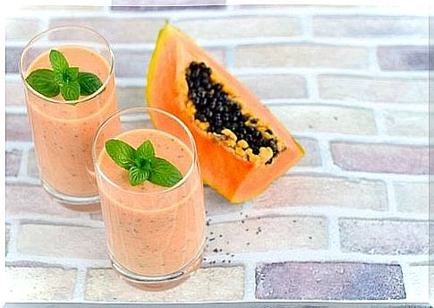 papaya smoothie