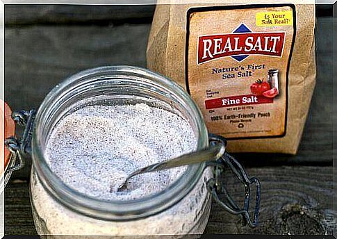 jar of sea salt