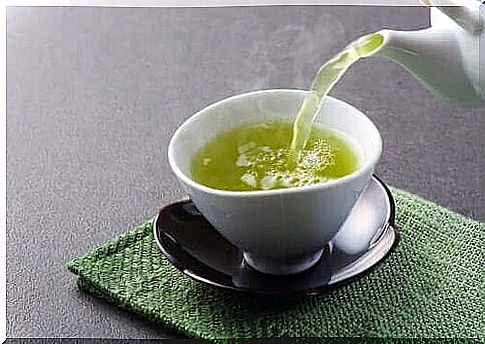 Green tea is one of the other four relaxing infusions