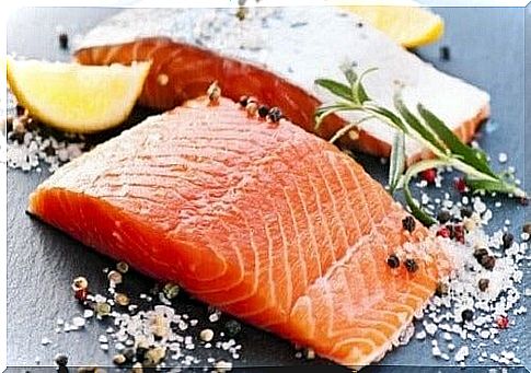 fresh salmon