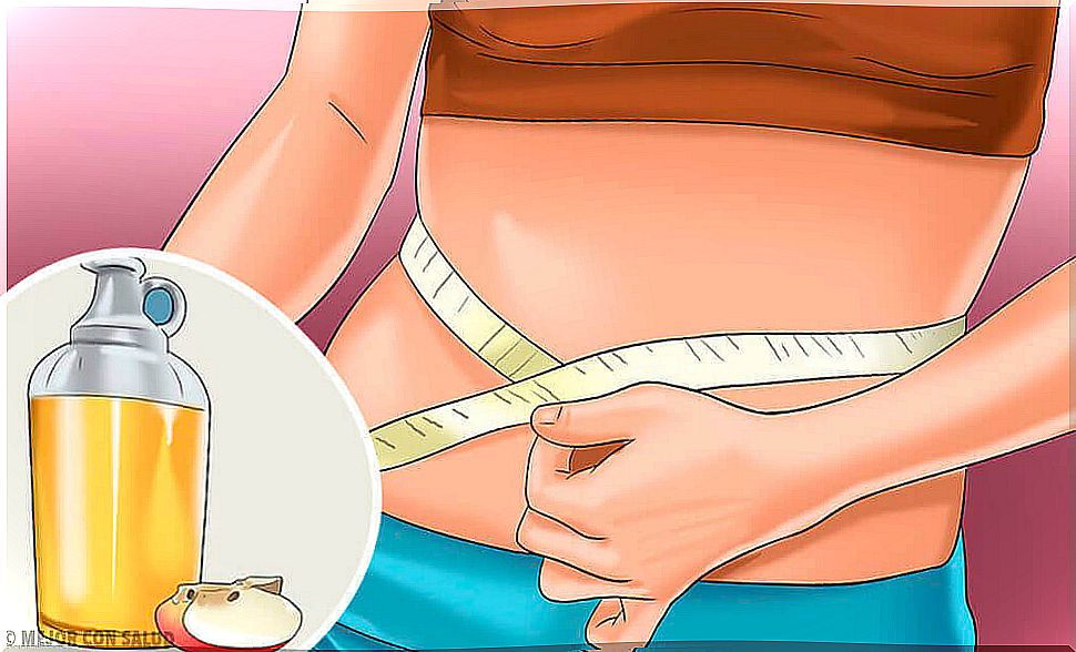 Lose weight in a healthy way with apple cider vinegar