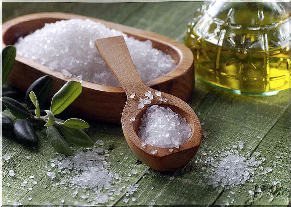 Sea salt and olive oil are excellent beauty ingredients