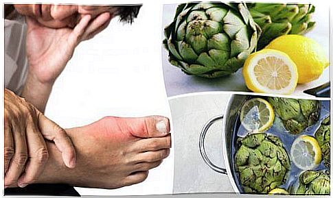 Remove uric acid with an artichoke and lemon drink