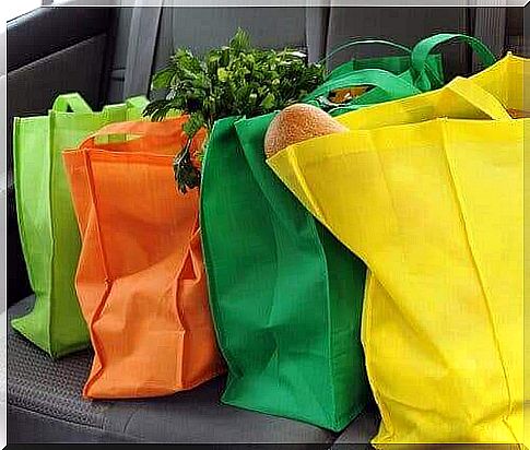 Use cloth shopping bags instead of plastic bags