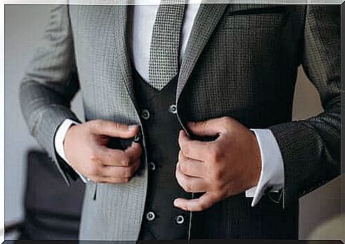 The groom's suit